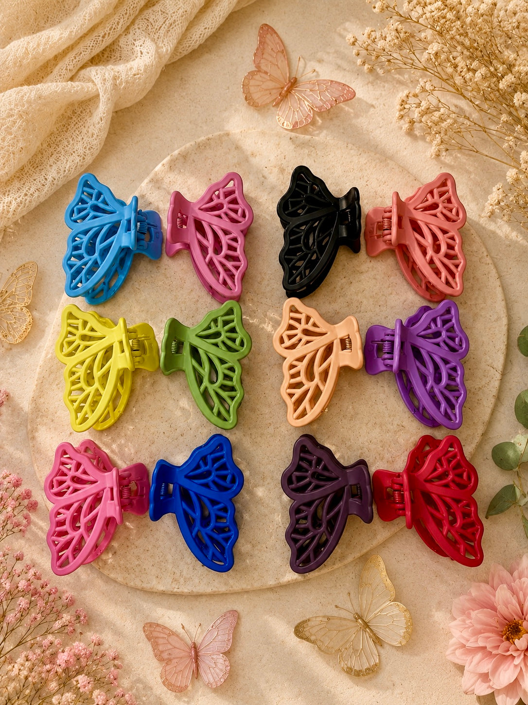 Pastel Butterfly Claws