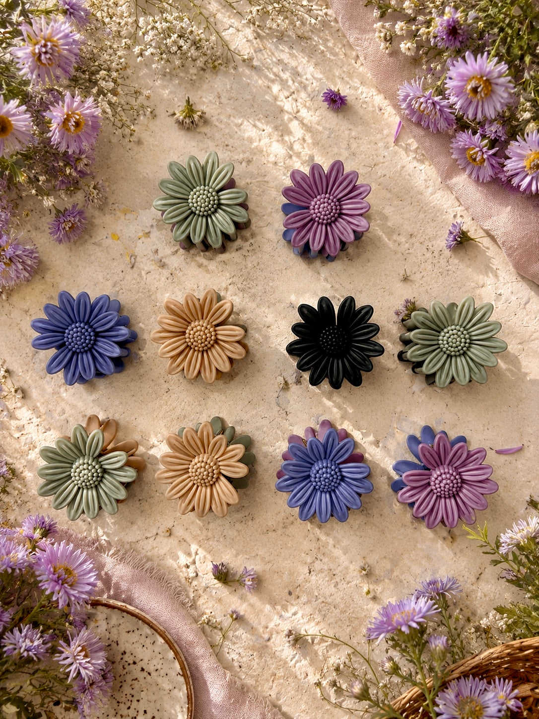 Double Color Sunflower Claw