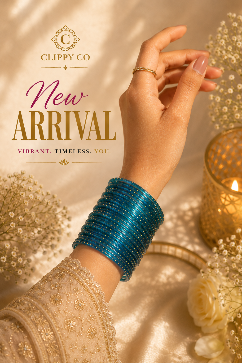 Elegant Glass Bangles