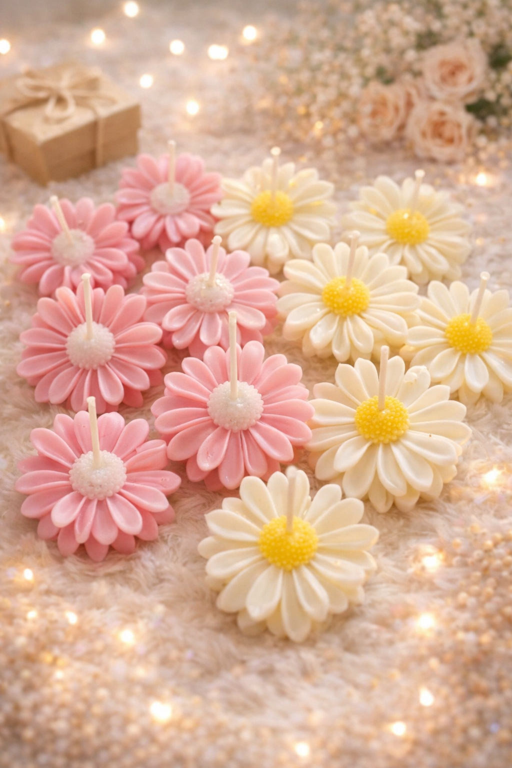 Premium Flower Scented Candles