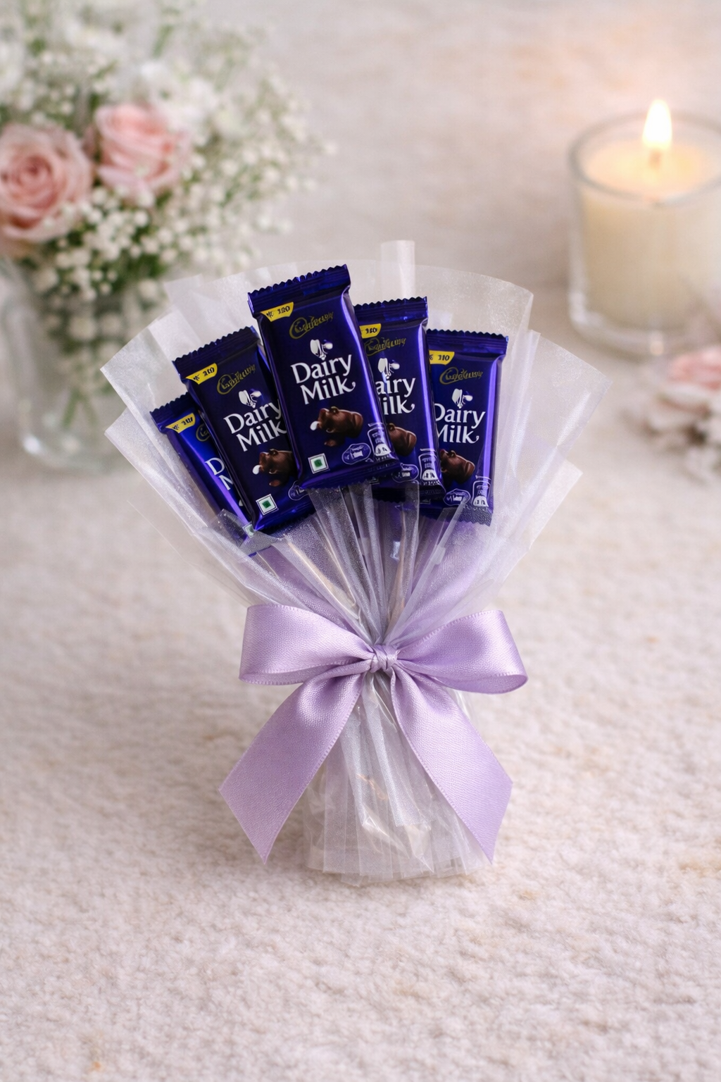 Cute Dairy Milk Chocolate Bouquet