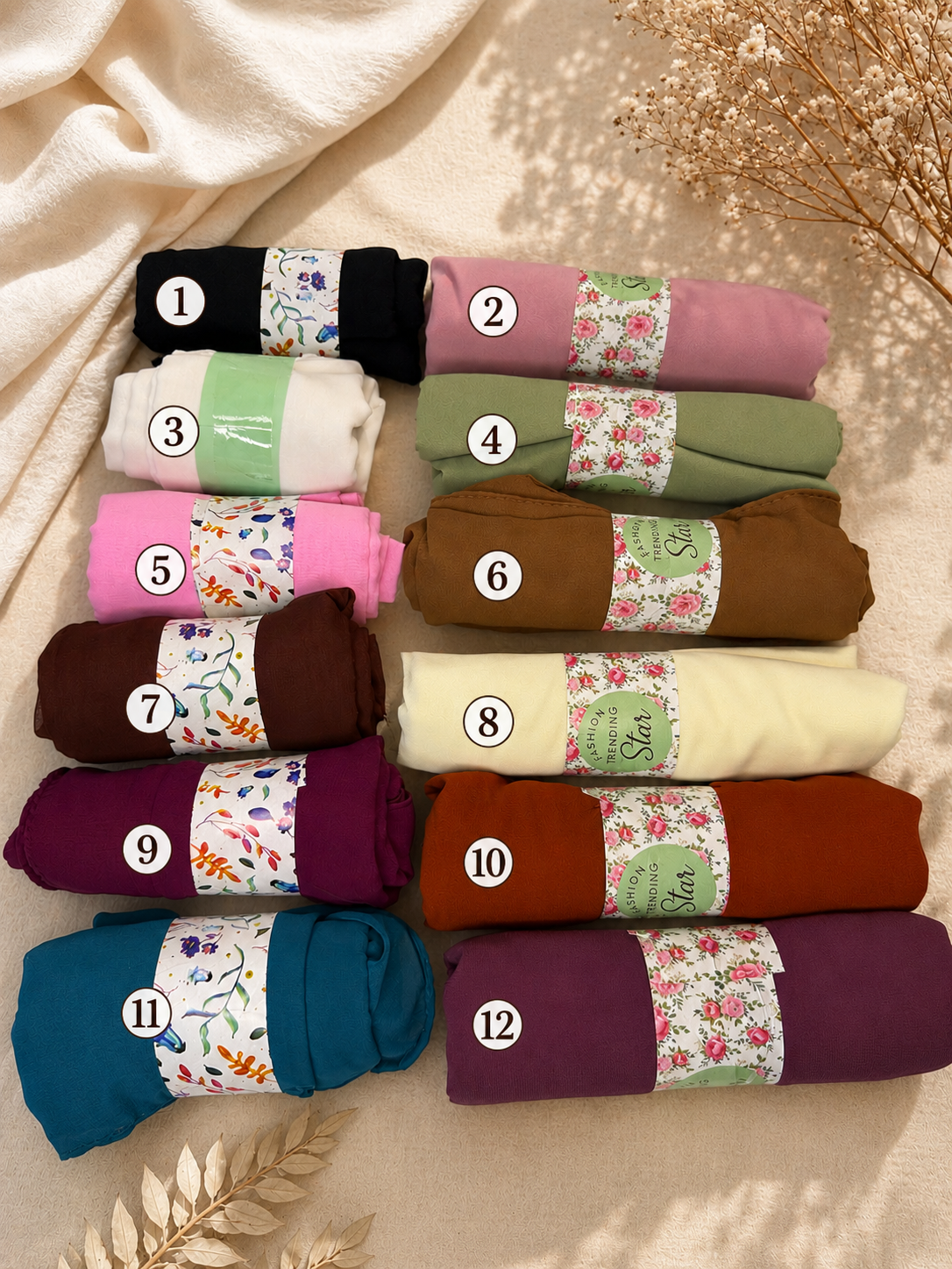 Soft & Elegant Hijabs