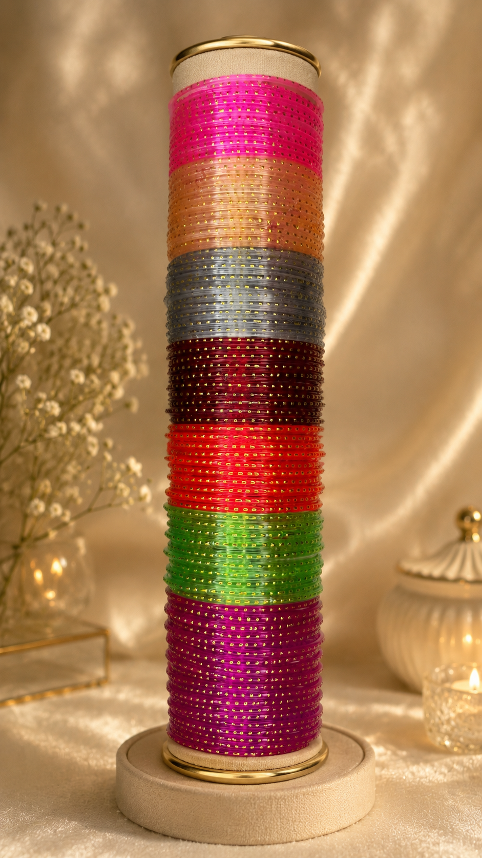 Elegant Glass Bangles