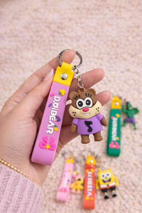 Assorted Cartoony Keychains