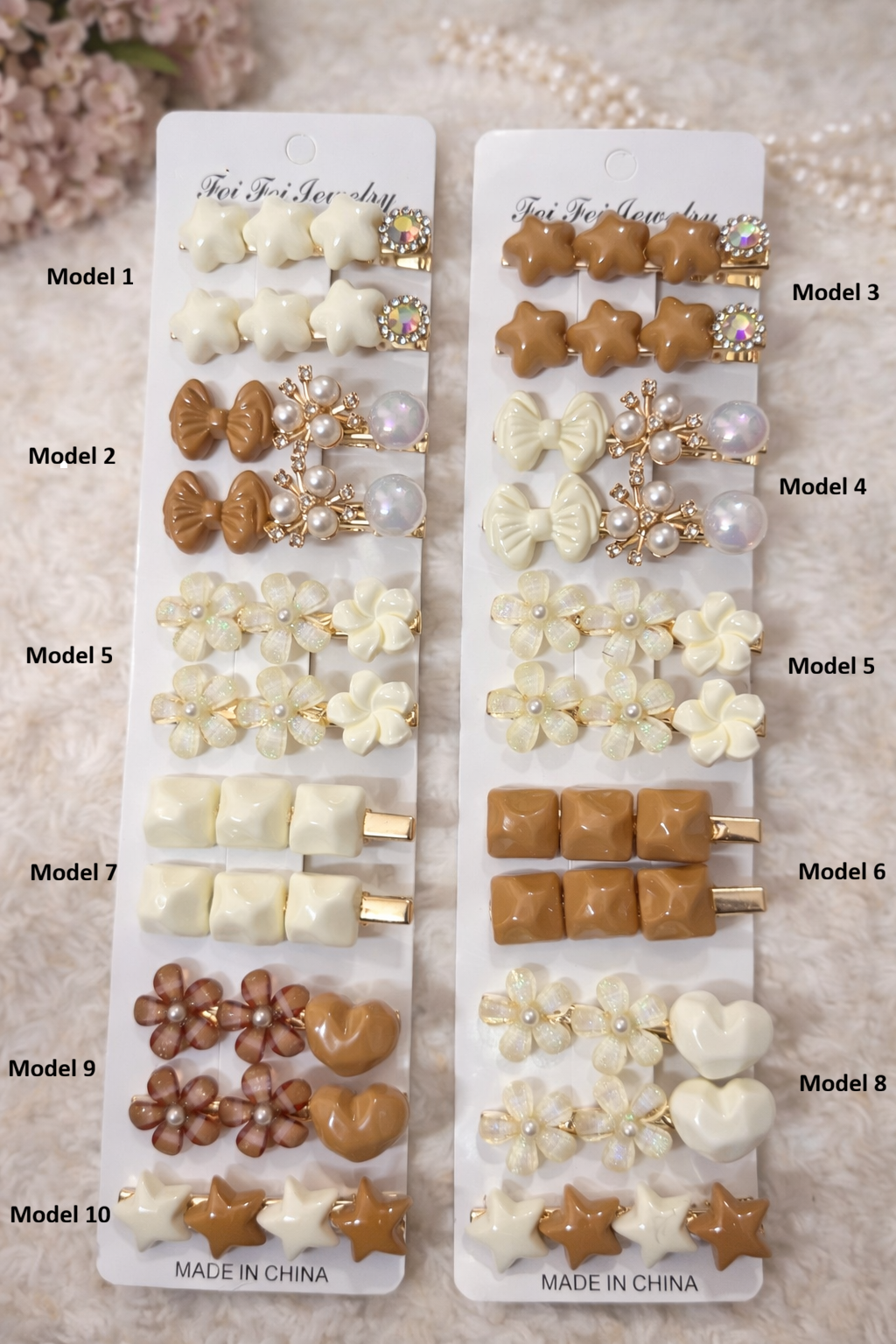 Premium Korean Hair Clips (Single Piece)