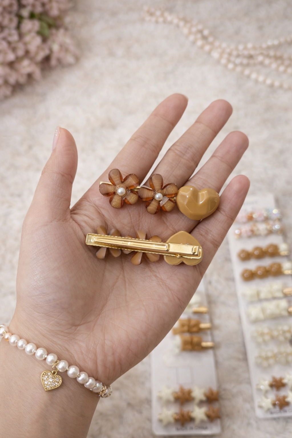 Premium Korean Hair Clips (Single Piece)