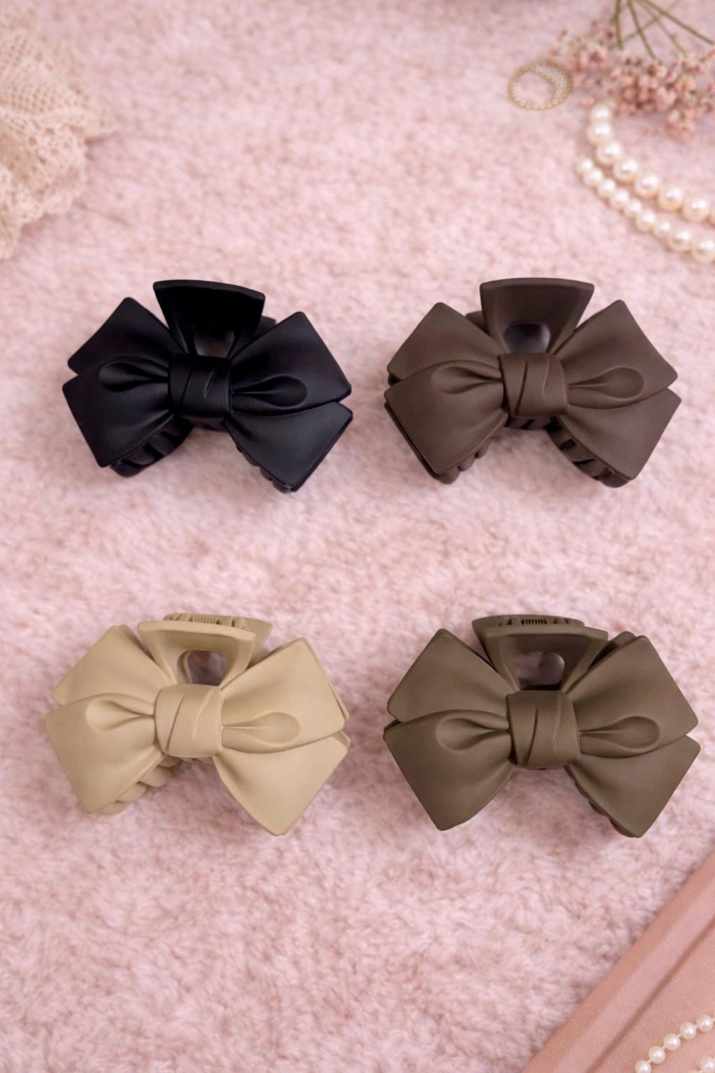 Tending Bow Style Claws - Nude Shades