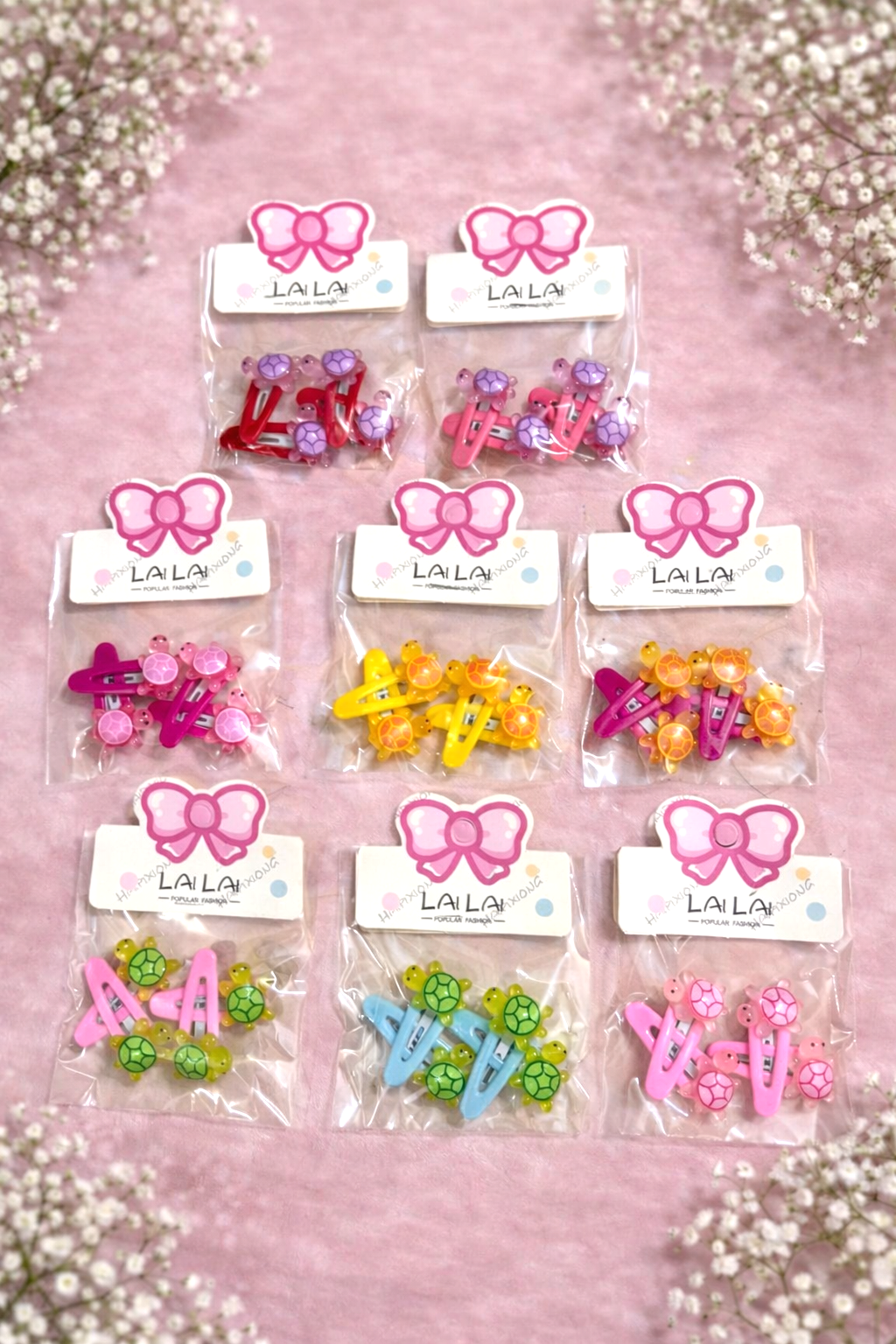 Cute Turtle Tick Tick Hair Pins