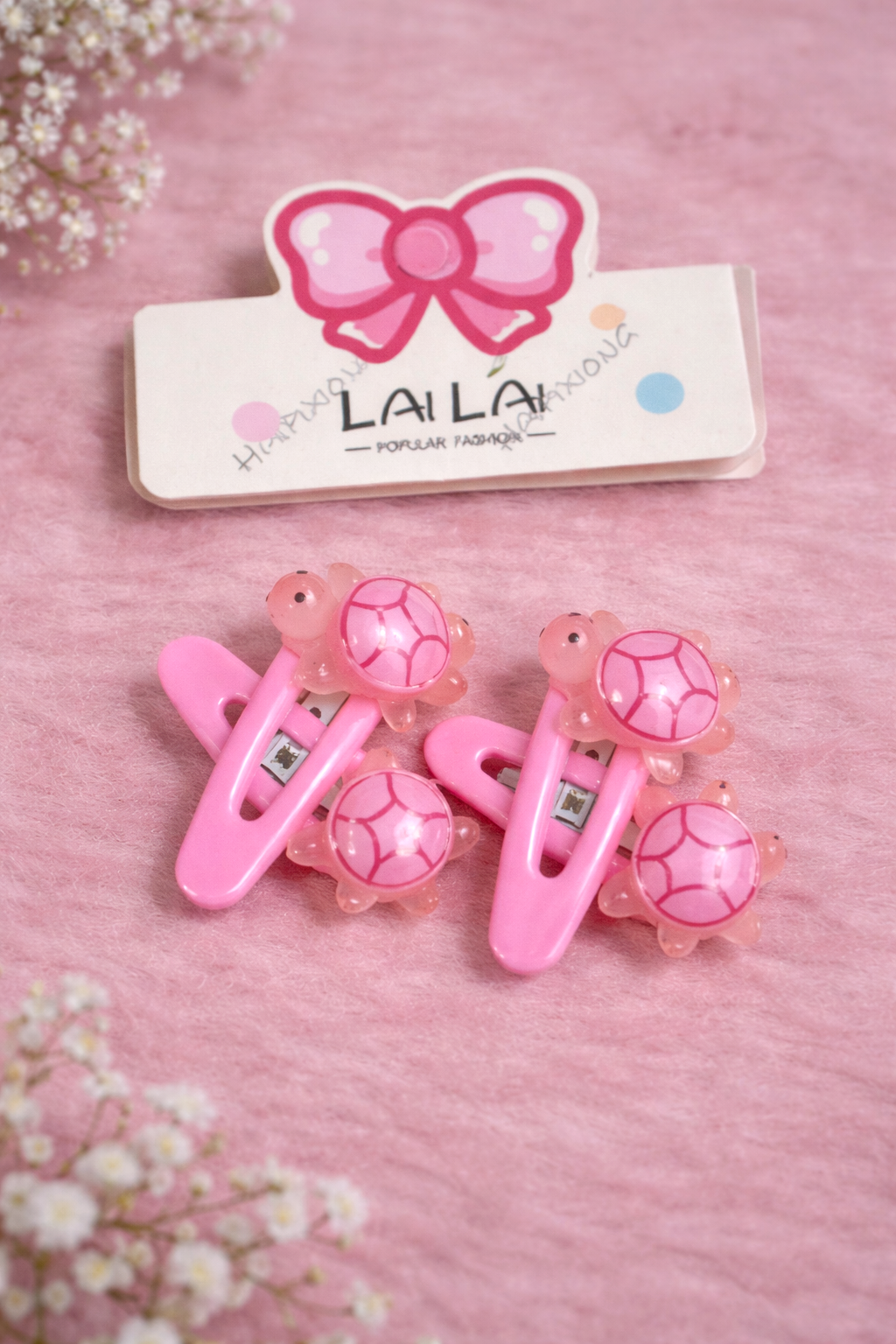Cute Turtle Tick Tick Hair Pins