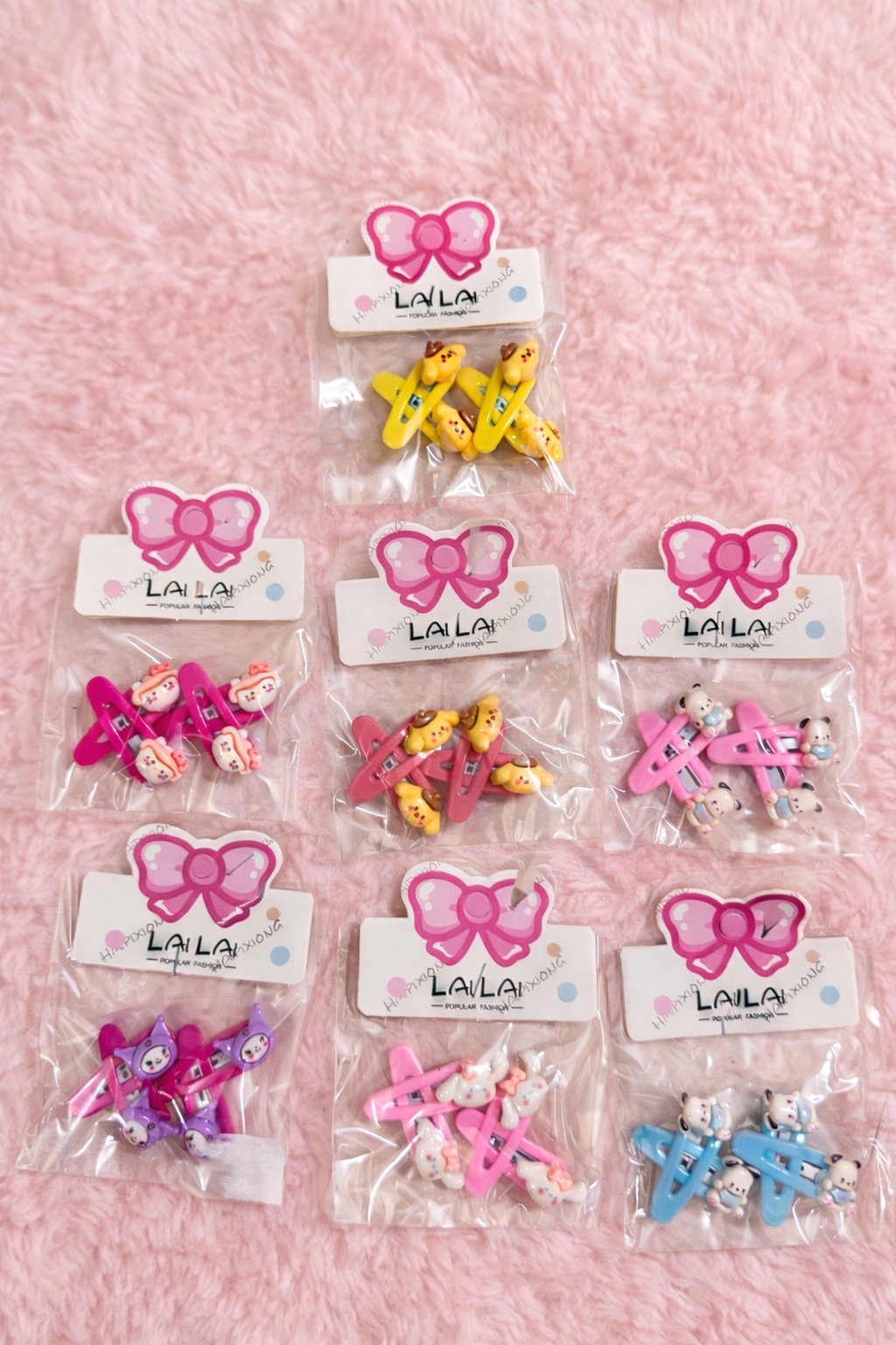Cute Kanoi Assorted Tick Tick Hair Clips