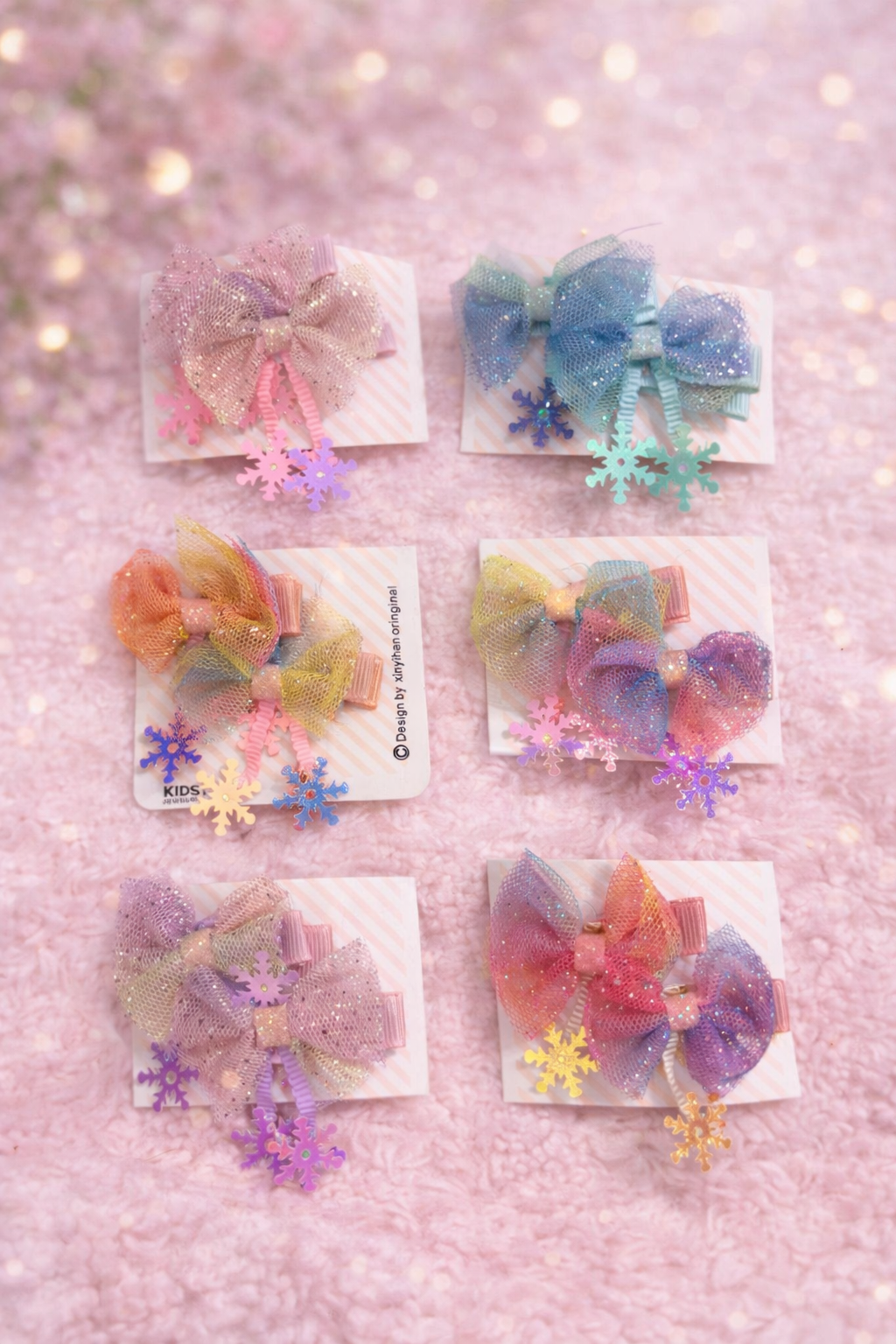 Attractive Snowflake Sliding Pins