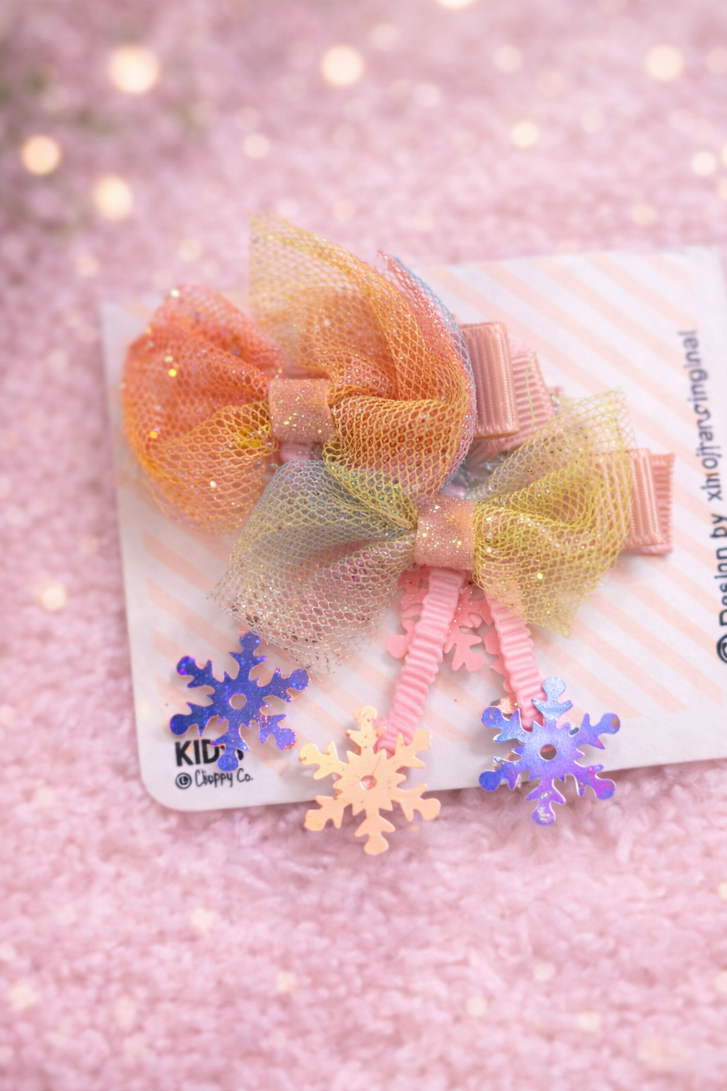 Attractive Snowflake Sliding Pins