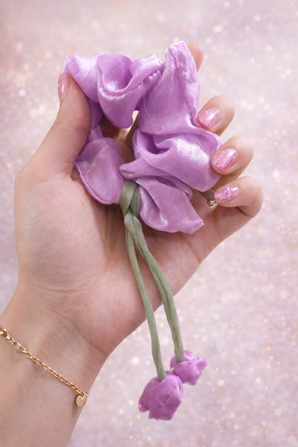 Trending Korean Tulip Scrunchies