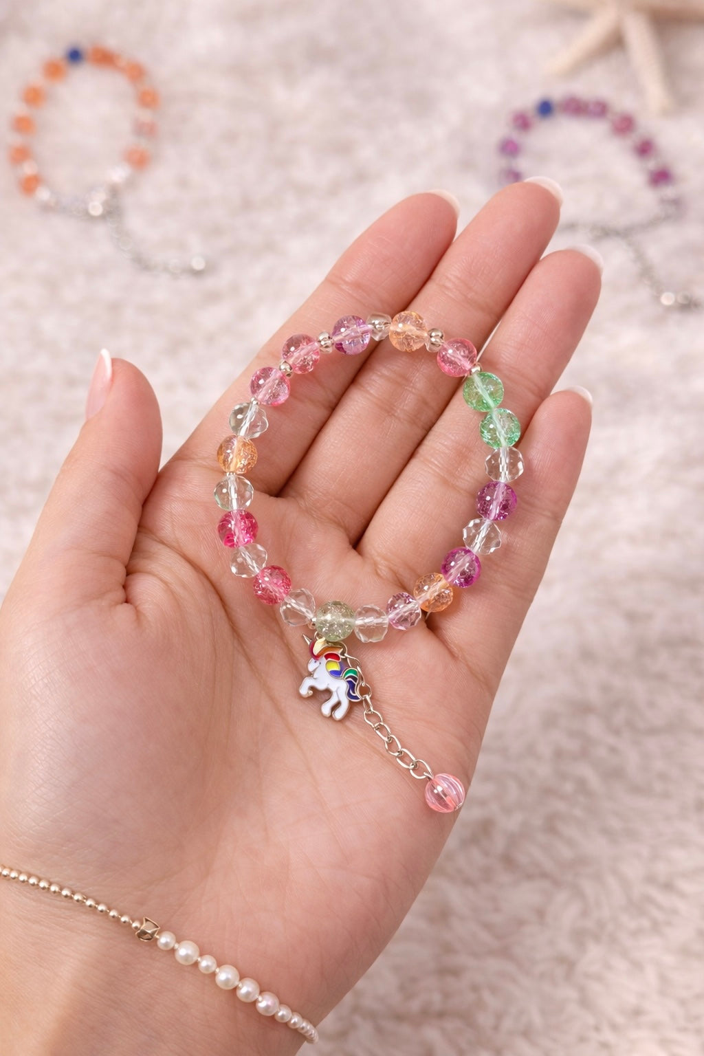 Unicorn Multicolor Charms Bracelet