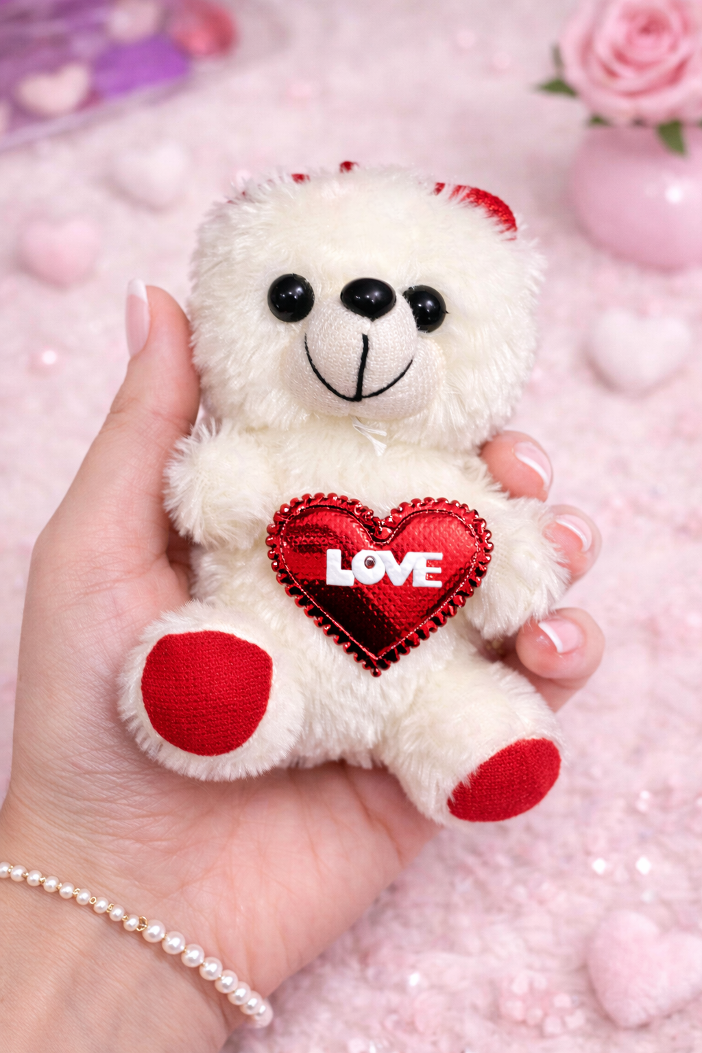 Cute Teddy Plush Toys with Heart