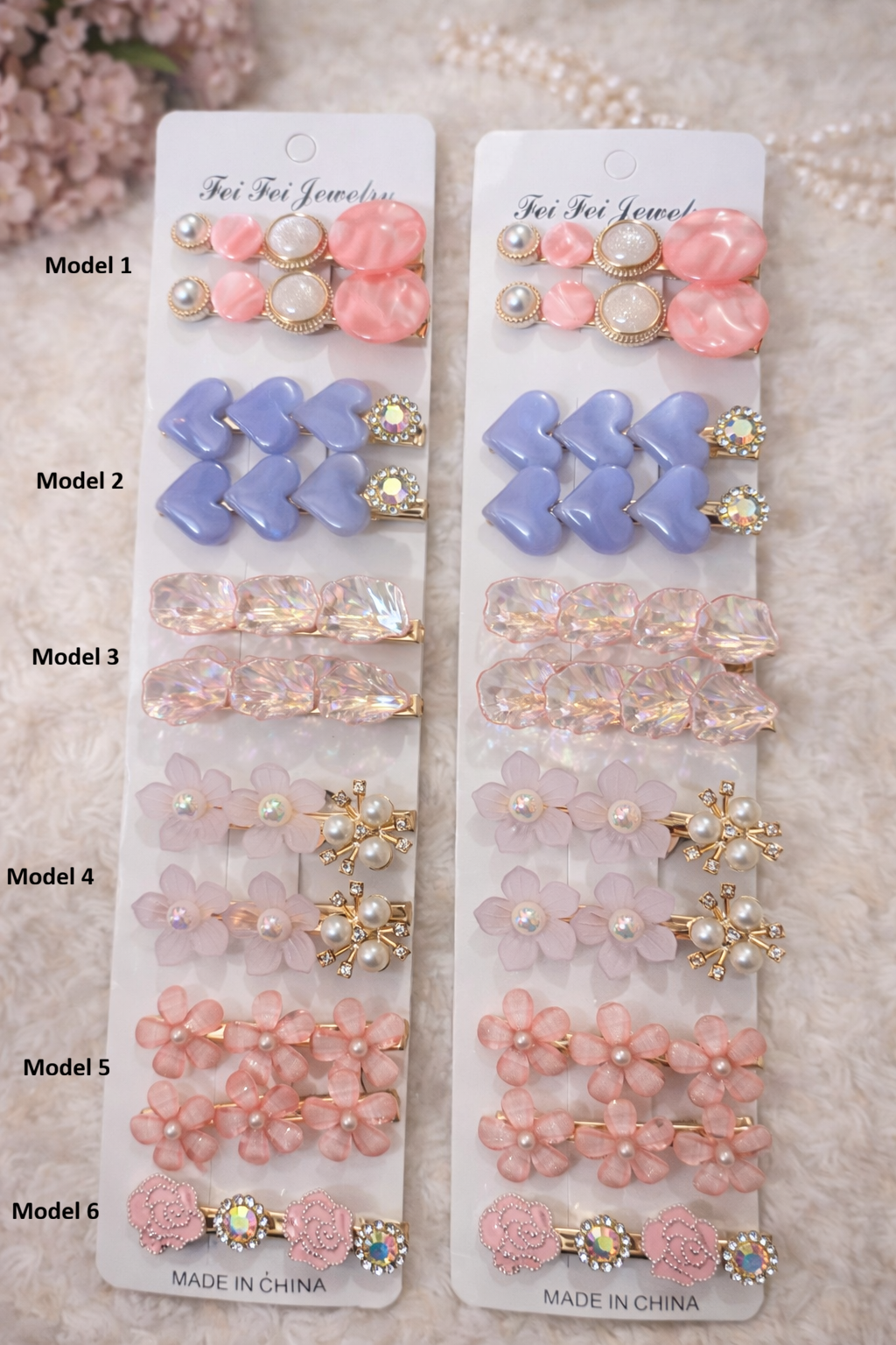 Premium Korean Hair Clips (Single Piece)