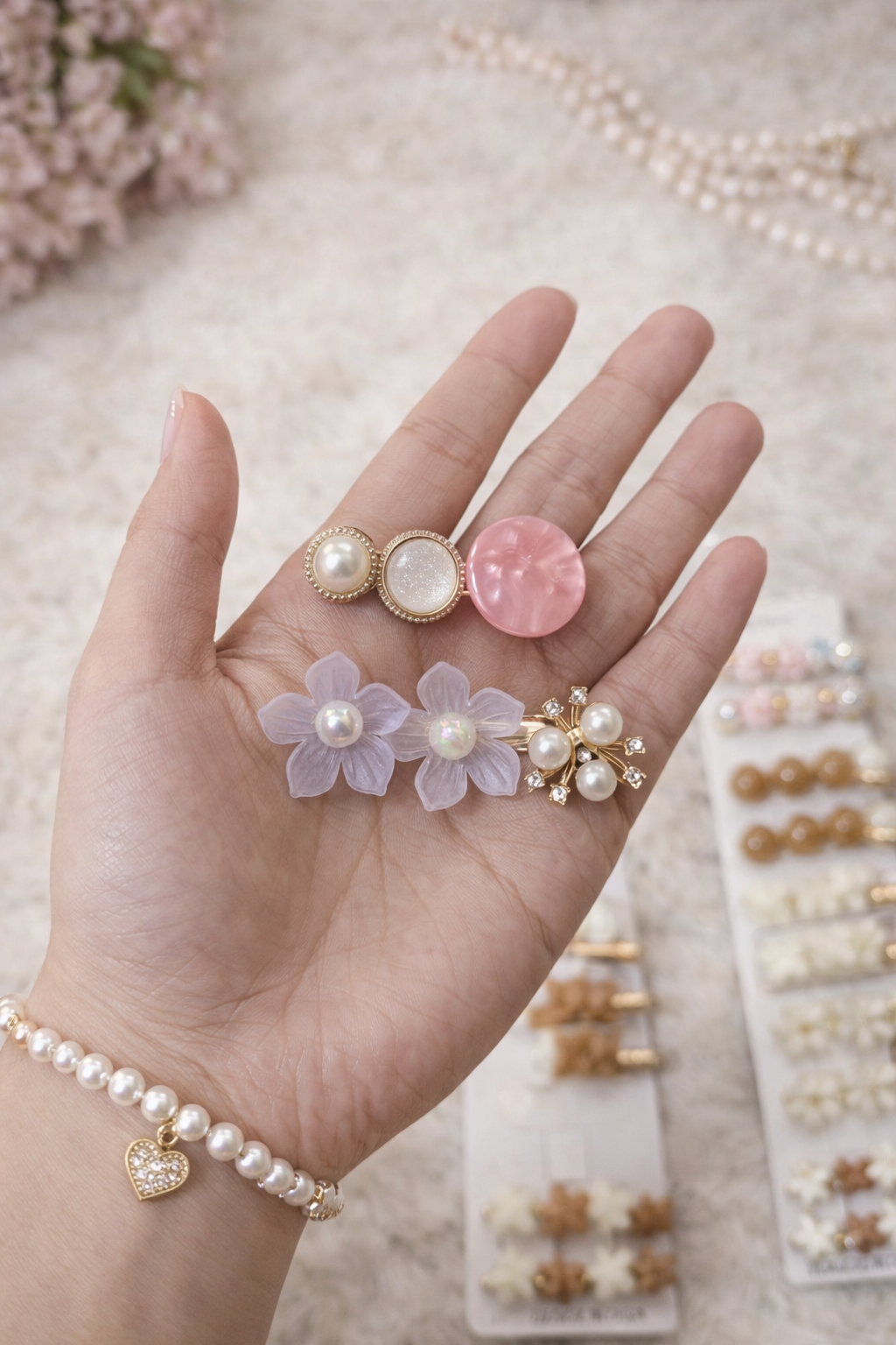 Premium Korean Hair Clips (Single Piece)