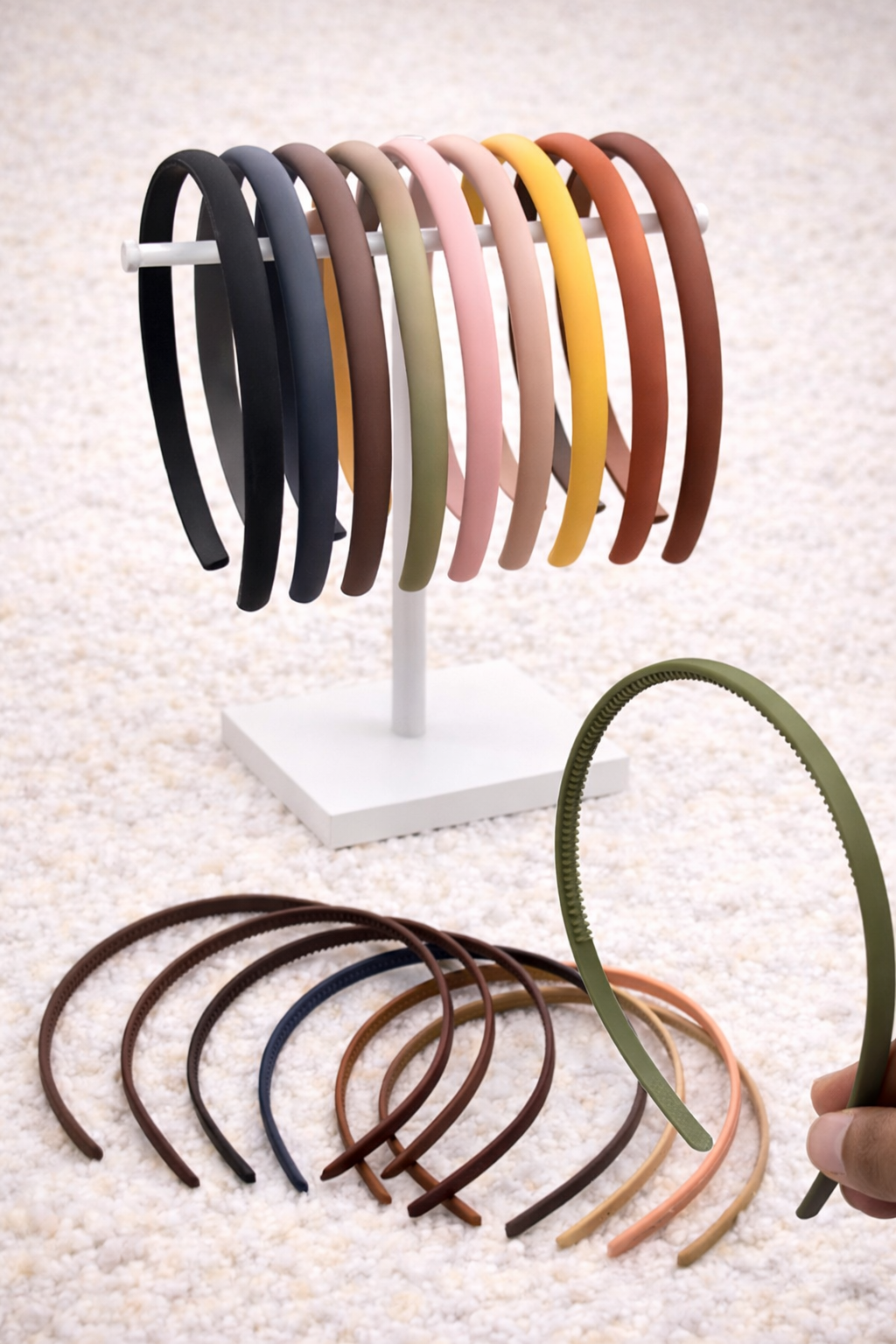 Plain Matte Headbands