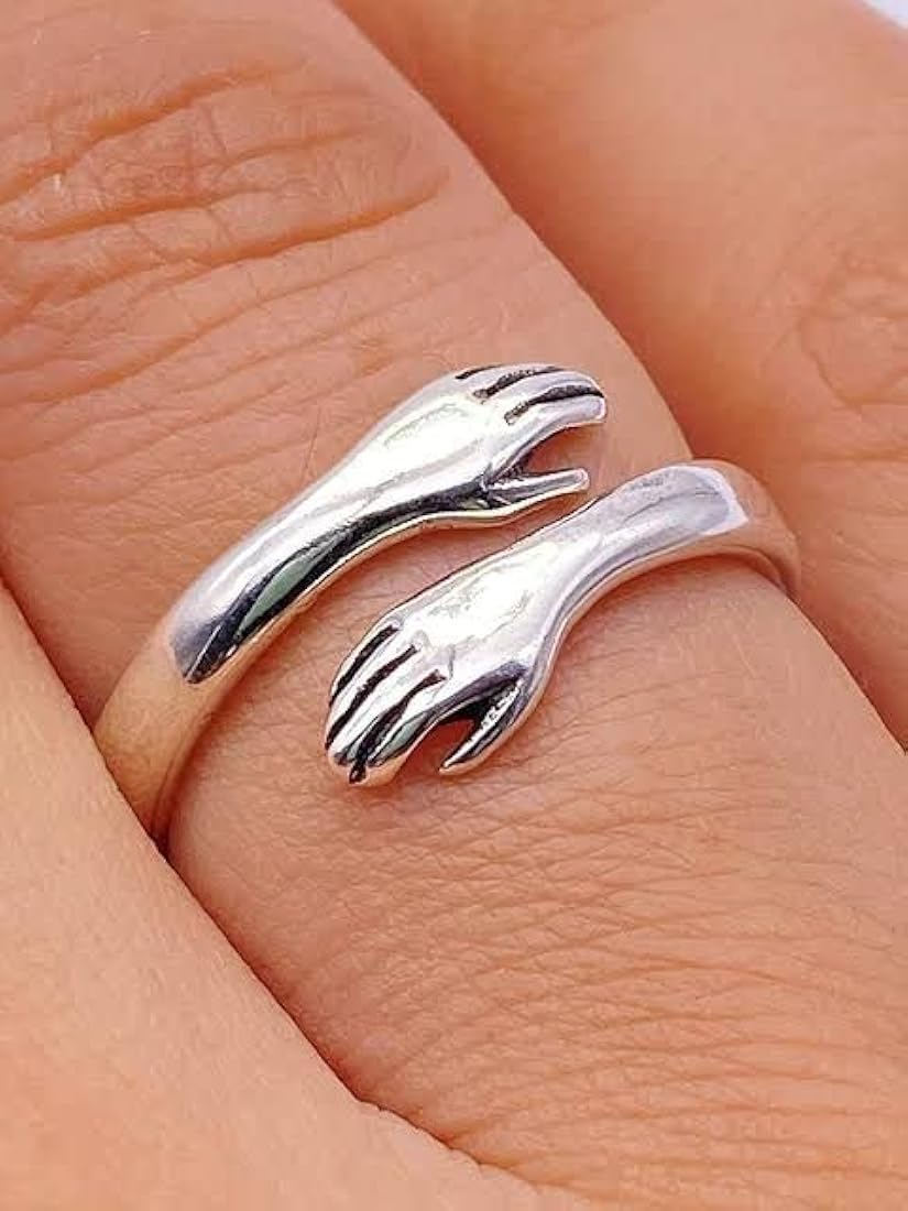 Cute Hug Me Adjustable Ring