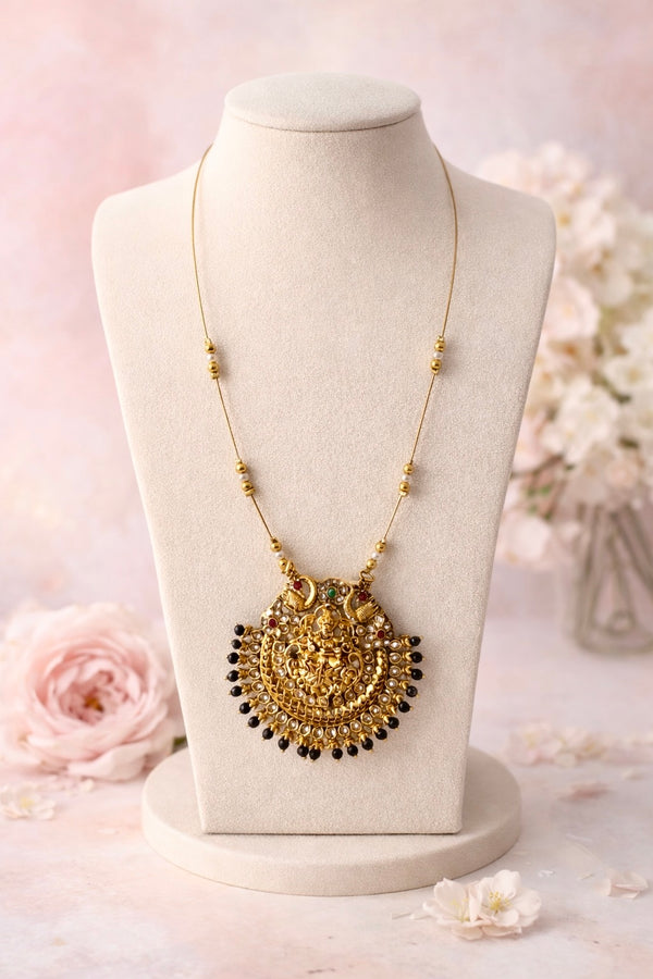 Golden Lakshmi Necklace