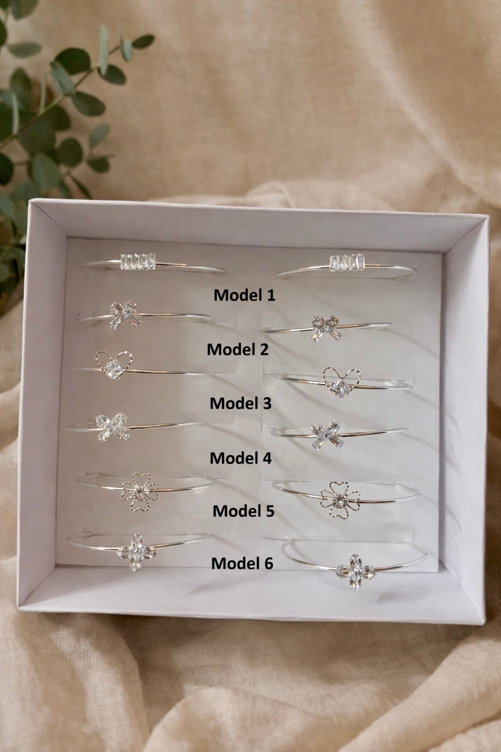 Premium Silver Metal Bracelets