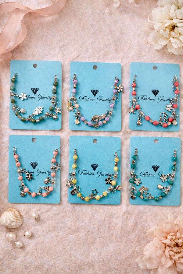 Cute Hanging Charms Bracelet