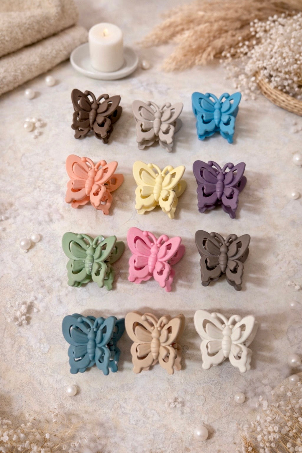Mini Pastel Butterfly Claws